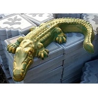 садовая фигура крокодил